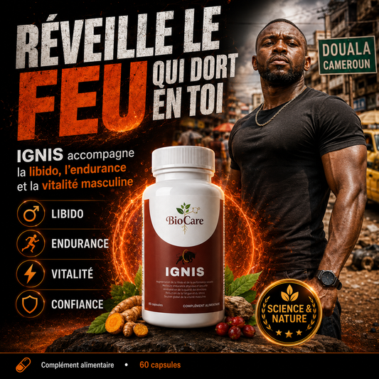 IGNIS BIOCARE Conakry – Énergie & Testostérone Masculine | 450 000 GNF