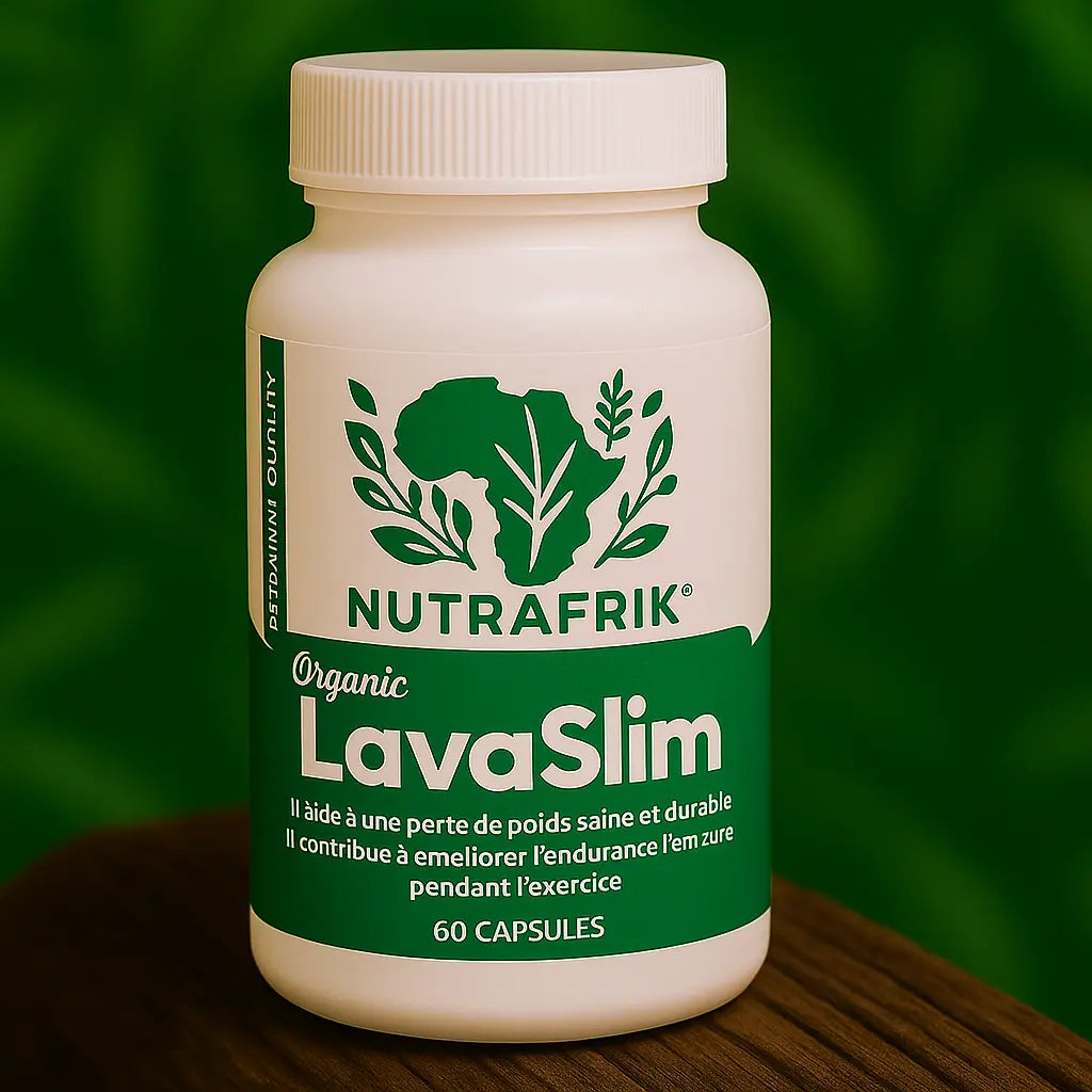 Flacon LavaSlim de Nutrafrik – secret perte de poids rapide