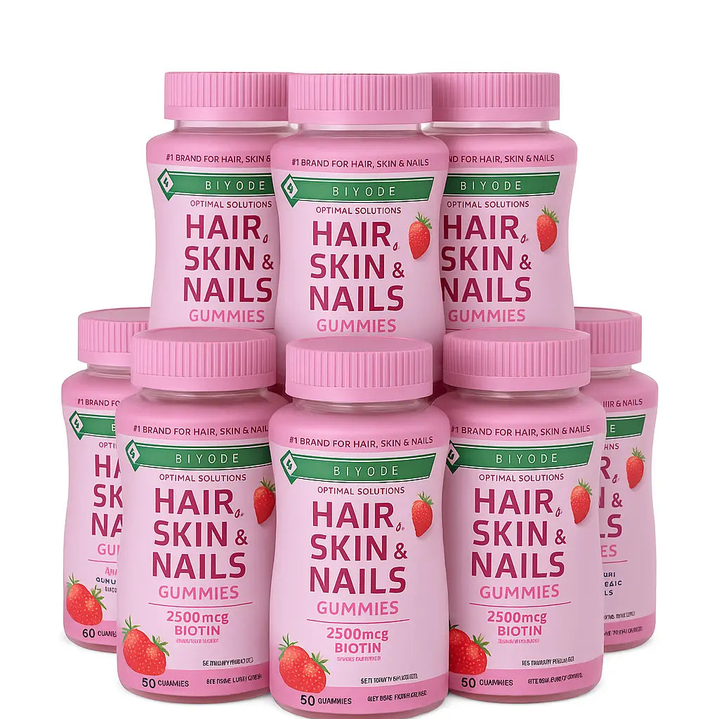 Hair Skin Nails Gummies NUTRAFRIK
