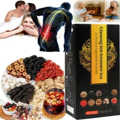 THÉ GINSENG – Énergie Naturelle, Vitalité et Concentration - NUTRAFRIK