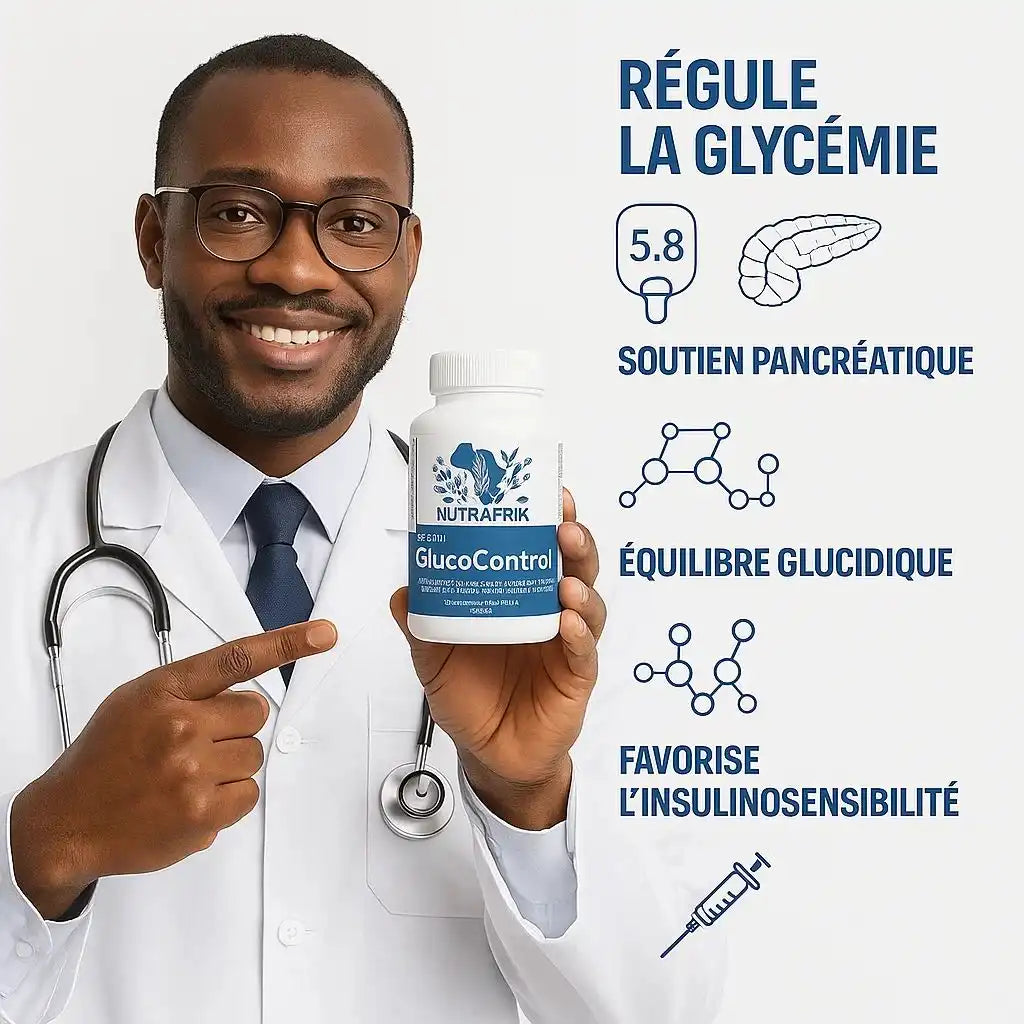 Nutrafrik GlucoControl : la solution naturelle pour équilibrer votre glycémie AFRICA WORLD