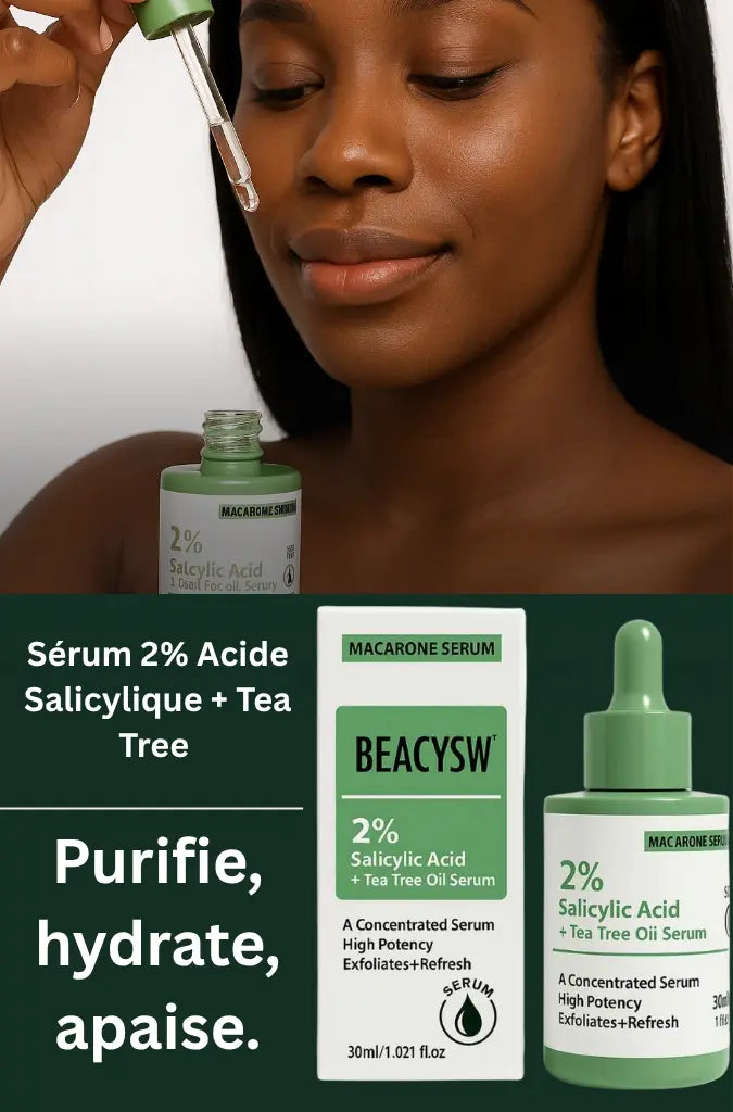 Sérum 2% Acide Salicylique + Tea Tree - NUTRAFRIK