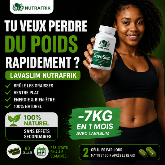 Lava Slim NUTRAFRIK, le secret perte de poids rapide