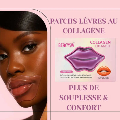 Patchs lèvres au collagène – Plus de souplesse & confort - NUTRAFRIK