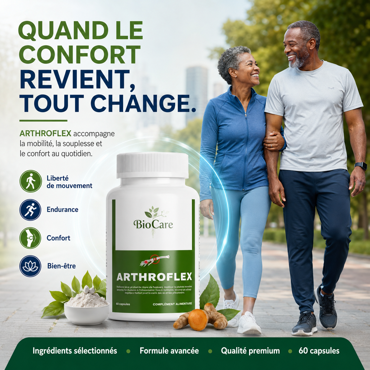 Arthroflex Biocare Bamako – Douleurs Articulaires & Mobilité | 30 000 FCFA