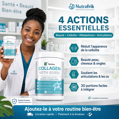 Collagène Brulleur de Graisse – Beauté & Silhouette | Nutrafrik