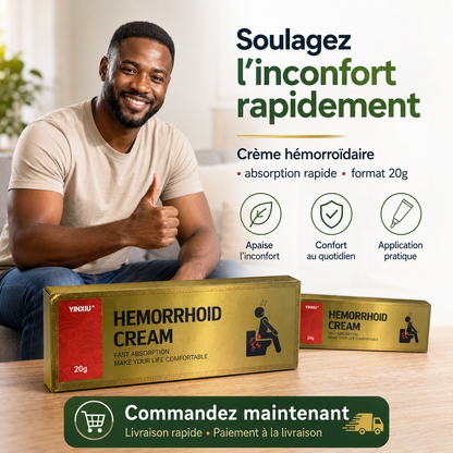 Crème pour hémorroïdes - Nutrafrik
