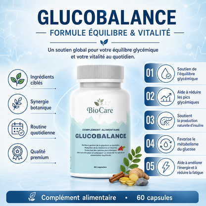GLUCO BALANCE Biocare Bamako, glycémie sous contrôle - 30 000 FCFA