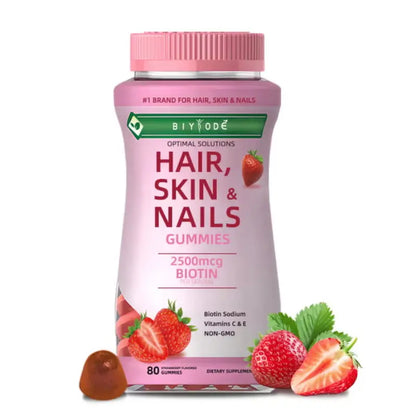 Hair Skin Nails Gummies NUTRAFRIK