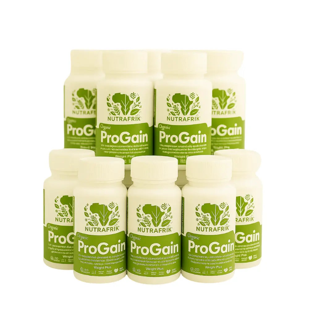 Packaging complément prise de poids ProGain de Nutrafrik