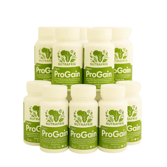 Packaging complément prise de poids ProGain de Nutrafrik