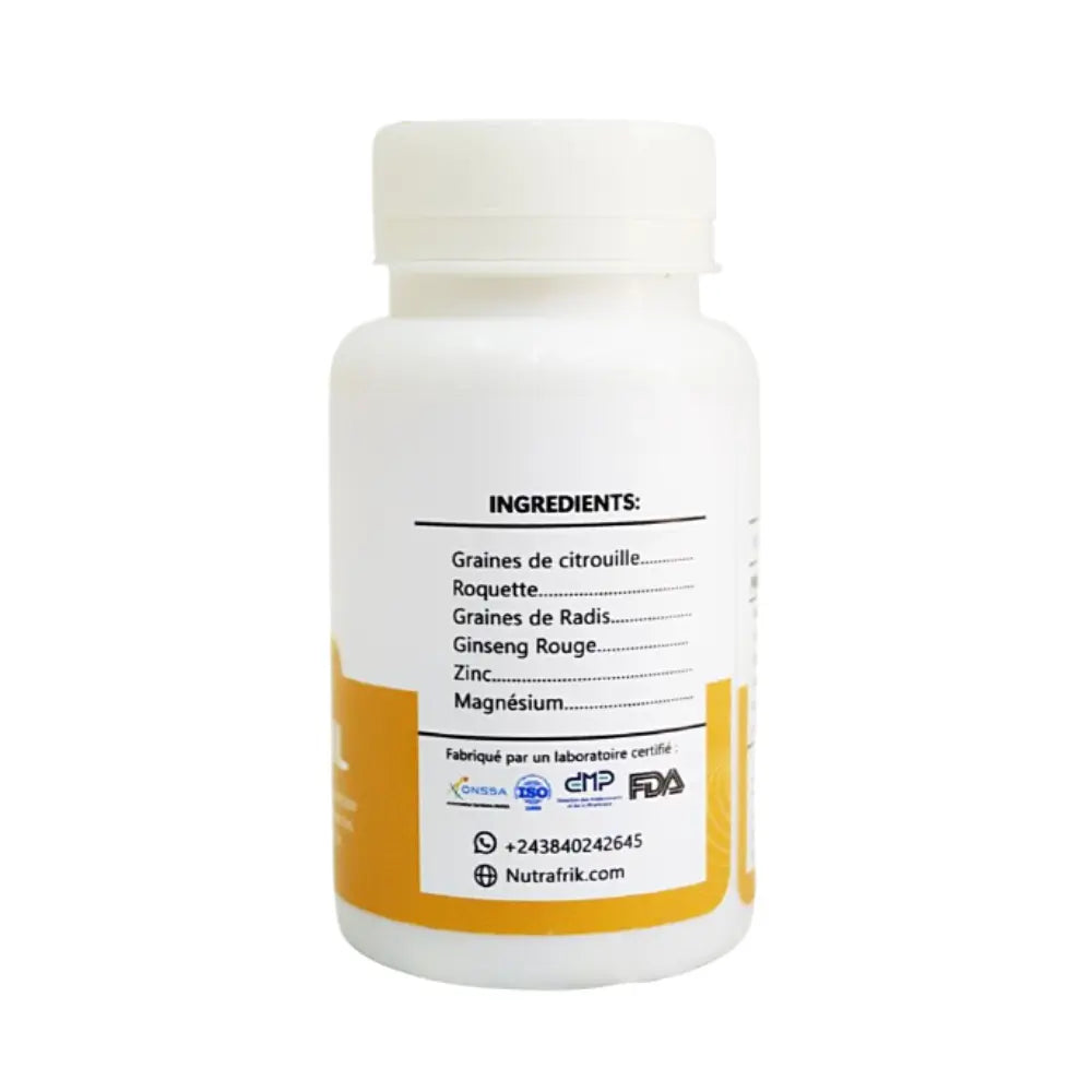 Alprostadil de Nutrafrik : complément pour traitement miracle prostate et confort urinaire masculin