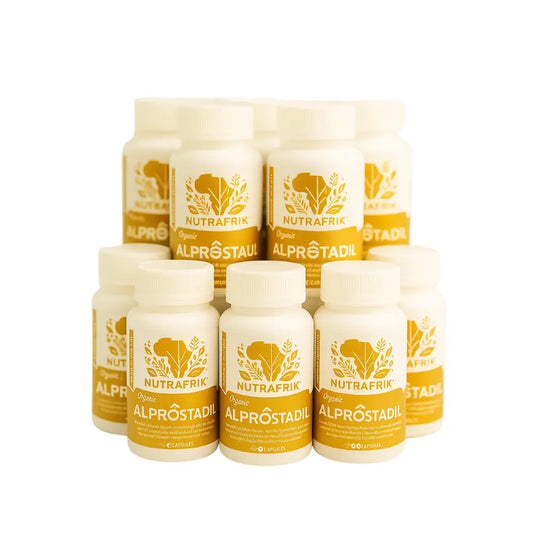 Alprostadil de Nutrafrik : complément pour traitement miracle prostate et confort urinaire masculin