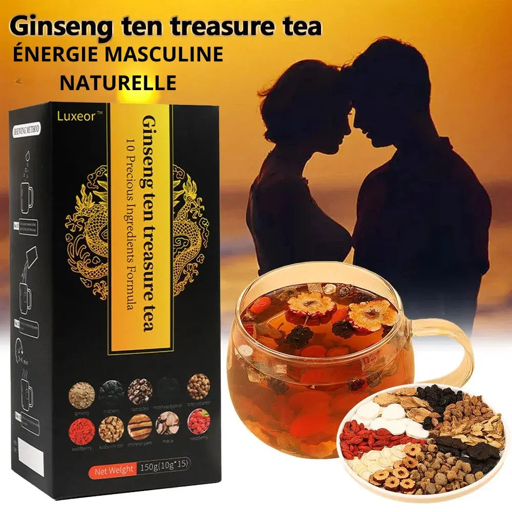 THÉ GINSENG – Énergie Naturelle, Vitalité et Concentration - NUTRAFRIK