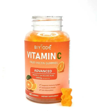 Vitamine C Gummies – Éclat, énergie & équilibre AFRICA WORLD