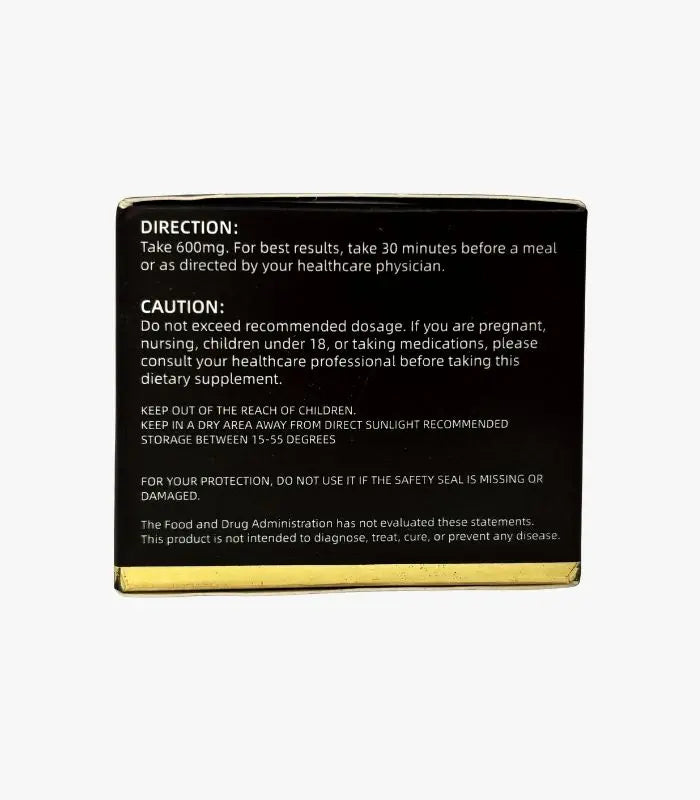 Pure Resigne de Shilajit (60mg) - NUTRAFRIK