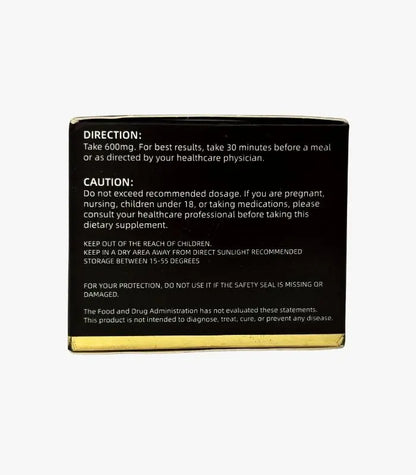 Pure Resigne de Shilajit (60mg) - NUTRAFRIK