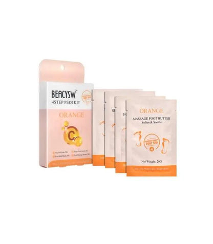 Kit pédicure 4 étapes – Orange & Vitamine C AFRICA WORLD