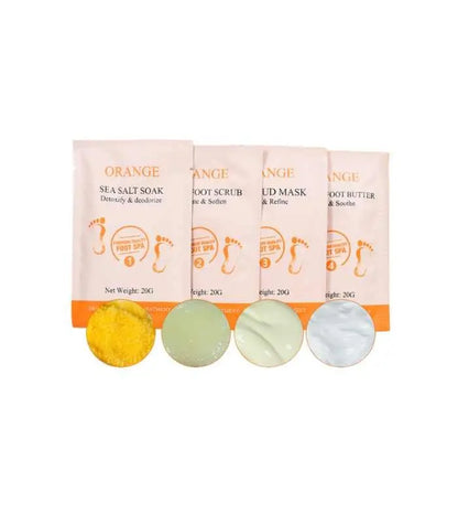 Kit pédicure 4 étapes – Orange & Vitamine C AFRICA WORLD