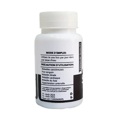 Flacon de Shilamax Nutrafrik – complément à base de shilajit pur de l’Himalaya