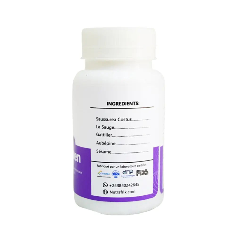 VitaGlow Nutrafrik : complément alimentaire naturel pour équilibre hormonal femme et régulation du cycle menstruel